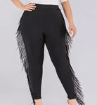 Fringed Leggings