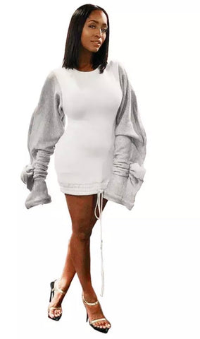 Puff Sleeve Hoodie